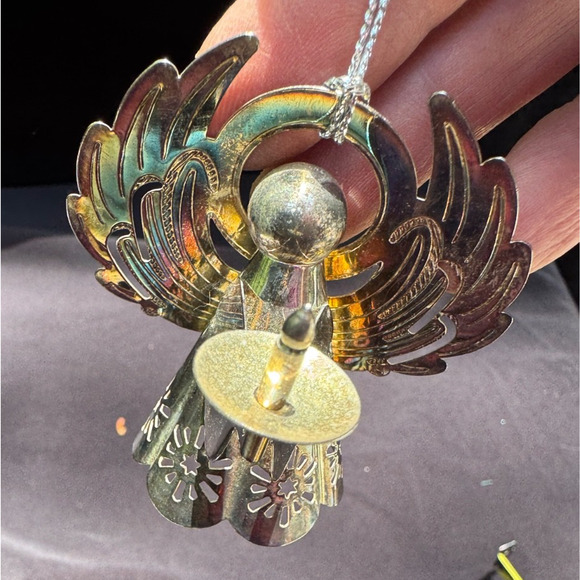 Godinger Silver Art Angel Christmas Ornament Musical Angel -OR3 - Picture 10 of 10